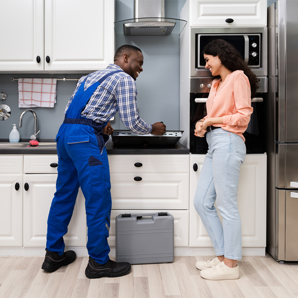 can you provide an estimate for cooktop repair before beginning any work in Abington Connecticut